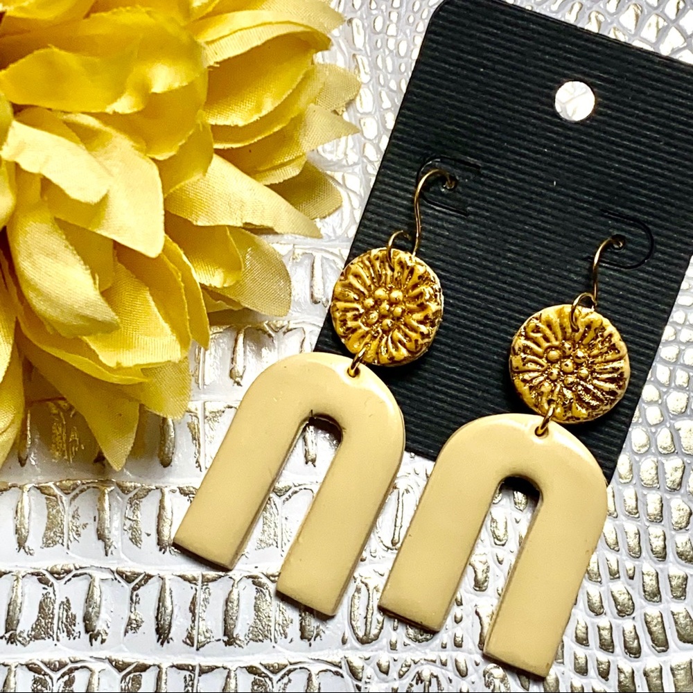 Polymer Clay Dangle Earrings